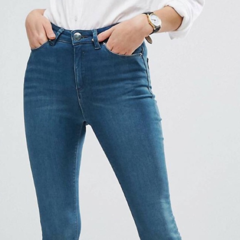 ASOS Ridley Skinny Ankle Grazer Jeans